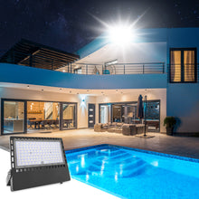 Load image into Gallery viewer, STASUN Ultra Series 300W 45000LM Dusk to Dawn LED Stadium Flood Lights - Photocell, Professional Grade Security Lights - High-Intensity, Energy-Efficient, 5000K for Yard, Sports, Street