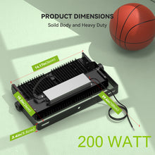 Load image into Gallery viewer, STASUN Pro 2 Series Stadium Lights, 200W / 300W / 400W / 600W / 800W LED Flood Lights Outdoor, 150LM/W, 5000K Daylight, 100-277V, IP66 Waterproof, ETL Certified, Optional Dusk to Dawn (Manual On/Off), for Stadium, Arena, Court, Parking Lot