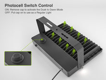 Load image into Gallery viewer, STASUN Ultra Series 300W 45000LM Dusk to Dawn LED Stadium Flood Lights - Photocell, Professional Grade Security Lights - High-Intensity, Energy-Efficient, 5000K for Yard, Sports, Street