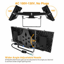 Load image into Gallery viewer, STASUN Pro Series 300W LED Flood Light, 3000K, Black