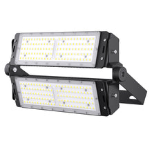 Load image into Gallery viewer, STASUN Pro 6 Series Stadium Lights, 200W / 300W / 400W / 600W / 800W LED Flood Lights Outdoor, 150LM/W, 5000K Daylight, 100-277V, IP66 Waterproof, ETL Certified, Optional Dusk to Dawn (Manual On/Off), for Stadium, Arena, Court, Parking Lot