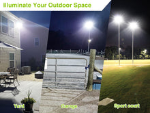 Load image into Gallery viewer, STASUN Max Series 400W Flood Lights Outdoor, 40000lm Bright LED Work Light with Plug, 6000K Daylight White LED Flood Light Outdoor, IP66 Waterproof Security Lights Yard Lights for Yard Garage Stadium