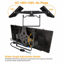 Load image into Gallery viewer, STASUN Pro Series 450W LED Flood Light, 5000K, Black