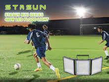 Load image into Gallery viewer, STASUN 2 Pack 480W LED Flood Lights, Mini Series Exterior Floodlights, 48000LM 6000K Daylight White IP66 Waterproof 3 Adjustable Panels