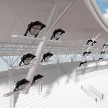 Load image into Gallery viewer, STASUN 600w 90000lm Stadium Lights Outdoor Led – Ultra Series High Power Spotlight, ETL Certified, 5000K Daylight, 45° Beam, 100-277V, IP66 Waterproof Flood Lights for Arena, Sports Field, Parking Lot