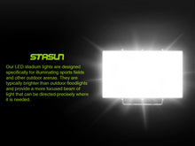 Load image into Gallery viewer, STASUN Max Series 600W Flood Lights Outdoor, 60000lm Bright LED Work Light, 6000K Daylight White LED Flood Light Outdoor, IP66 Waterproof Security Lights Yard Lights for Yard Garage Stadium