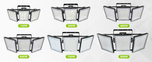 Load image into Gallery viewer, LED Flood Light Outdoor, STASUN Max Series 150W 15000lm 6000K Daylight White IP66 Waterproof, Stadium Lighting Commercial Parking Lot Light, Black