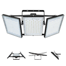 Load image into Gallery viewer, LED Flood Light Outdoor, STASUN Max Series 750W 75000lm 6000K Daylight White IP66 Waterproof, Stadium Lighting Commercial Parking Lot Light, Black