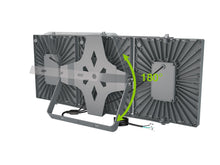 Load image into Gallery viewer, LED Flood Light Outdoor, STASUN Max Series 750W 75000lm 6000K Daylight White IP66 Waterproof, Stadium Lighting Commercial Parking Lot Light, Gray