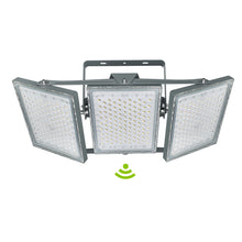 Load image into Gallery viewer, LED Flood Lights Outdoor, STASUN Max Series 900W 90000LM 6000K Dusk to Dawn Outdoor Lighting with Photocell, IP66 Waterproof, 3 Heads Adjustable Wide Outside Lighting for Parking Lot, Yard, Street, Stadium