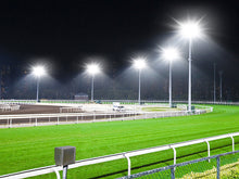 Load image into Gallery viewer, STASUN 900W LED Flood Light, Mini Series Stadium Lighting, 90000LM 6000K Daylight White, IP66 Waterproof, 3 Adjustable Panels