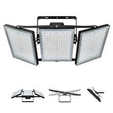 Load image into Gallery viewer, LED Flood Light Outdoor, STASUN Max Series 900W 90000lm 6000K Daylight White IP66 Waterproof, Stadium Lighting Commercial Parking Lot Light, Black