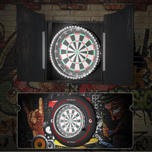 Load image into Gallery viewer, STASUN 360° Dartboard Light,White LED Darts Lighting,Dimmable Dart Board Surround Ring Lighting System,12W 6500K Magnetic Darts Light and Accessories for The Whole Board