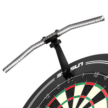 Load image into Gallery viewer, STASUN LED Dartboard Light, Foldable Dartboard Lighting System for The Entire Board, Professional Dart Accessories with Adjustable Angle and Brightness, No Side Glare