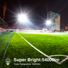 Load image into Gallery viewer, STASUN Pro Series 600W LED Flood Light, 5000K, Gray