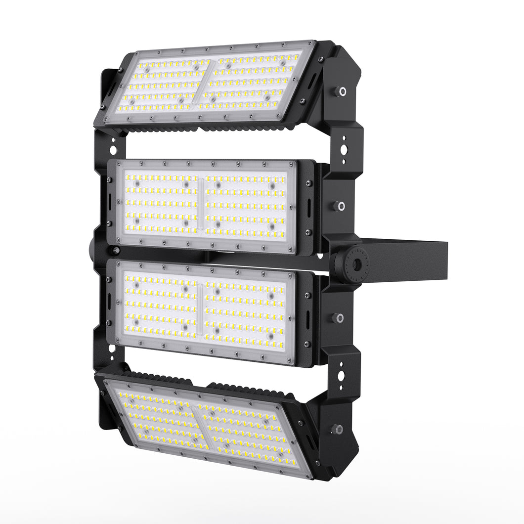 STASUN Pro 2 Series Stadium Lights, 200W / 300W / 400W / 600W / 800W LED Flood Lights Outdoor, 150LM/W, 5000K Daylight, 100-277V, IP66 Waterproof, ETL Certified, Optional Dusk to Dawn (Manual On/Off), for Stadium, Arena, Court, Parking Lot