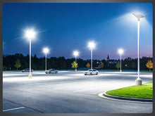Load image into Gallery viewer, LED 400W Parking Lot Light, Outdoor Street Light, Optional Photocell 60,000LM, POLE MOUNT / WALL MOUNT, 2-Head Adjustable, 360° Rotation &amp; 120° Tilt, Horizontal/Vertical Mount, IP66, 100–277V, ETL, Hardwired（副本）
