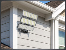 Load image into Gallery viewer, LED 300W Parking Lot Light, Outdoor Street Light, Optional Photocell 45,000LM, POLE MOUNT / WALL MOUNT, 2-Head Adjustable, 360° Rotation &amp; 120° Tilt, Horizontal/Vertical Mount, IP66, 100–277V, ETL, Hardwired
