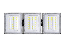 Load image into Gallery viewer, STASUN LED Flood Light Outdoor, 150W 15000lm 3000K Daylight White IP66 Waterproof, Commercial Parking Lot Light,3 Heads for Yard Street Stadium House Floodlight Bright Security Lights for Outdoor Area
