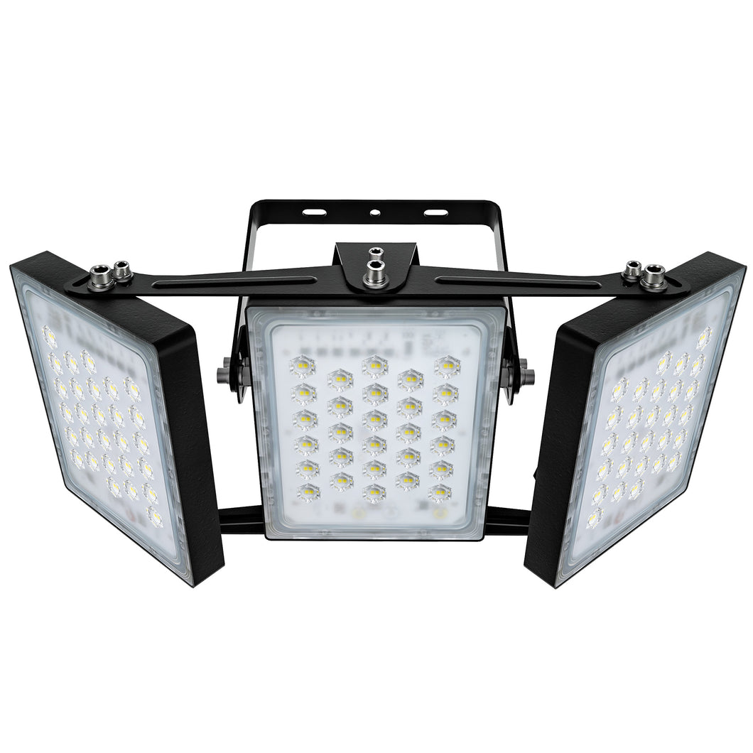 [Dimmable] STASUN Pro Series 150W LED Flood Light, 5000K, Gray