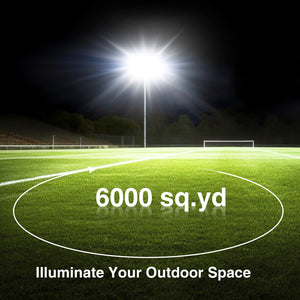 STASUN 𝟰𝟬𝟬𝗪 60000LM LED Stadium Flood Lights, Professional Grade Security Lights - High-Intensity, Energy-Efficient, and Long-Lasting 5000K for Yard, Sports, Street, Outdoor