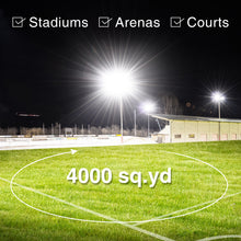 Load image into Gallery viewer, STASUN 𝟮𝟰𝟬𝗪 36000LM LED Stadium Flood Lights, Professional Grade Security Lights - High-Intensity, Energy-Efficient, and Long-Lasting 5000K for Yard, Sports, Street, Commercial, Outdoor
