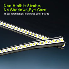 Load image into Gallery viewer, STASUN LED Dartboard Light, Foldable Dartboard Lighting System for the Entire Board, Professional Dart Accessories with Adjustable Angle and Brightness, No Side Glare
