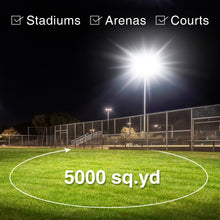 Load image into Gallery viewer, STASUN 300W 45000LM LED Stadium Flood Lights, Professional Grade Security Lights - High-Intensity, Energy-Efficient, and Long-Lasting 5000K for Yard, Sports, Street, Outdoor
