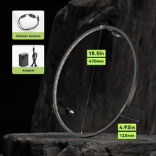Load image into Gallery viewer, STASUN 360° Dartboard Light,White LED Darts Lighting,Dimmable Dart Board Surround Ring Lighting System,12W 6500K Magnetic Darts Light and Accessories for The Whole Board

