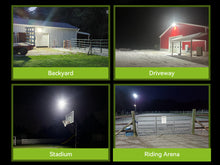 Load image into Gallery viewer, Pro 6 Series 200W 30,000LM LED Flood Light Outdoor, ETL Certified, 100V–277V, 5000K Daylight, IP66 Waterproof Floodlight for Driveway Backyard Sports Court Riding Arena Parking Lot Stadium
