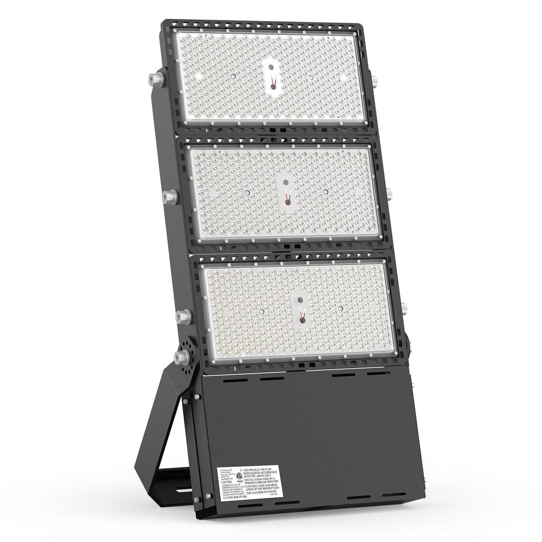 STASUN 800W LED Stadium Lights Outdoor – Ultra Series High Power, ETL Certified, 120000LM, 5000K Daylight, 60° Beam, 100-277V, IP67 Waterproof Flood Lights for Arena, Sports Field, Parking Lot
