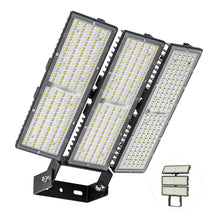 Load image into Gallery viewer, LED 300W Parking Lot Light, Outdoor Street Light, Optional Photocell 45,000LM, POLE MOUNT / WALL MOUNT, 2-Head Adjustable, 360° Rotation &amp; 120° Tilt, Horizontal/Vertical Mount, IP66, 100–277V, ETL, Hardwired
