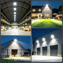 Load image into Gallery viewer, LED 400W Parking Lot Light, Outdoor Street Light, Optional Photocell 60,000LM, POLE MOUNT / WALL MOUNT, 2-Head Adjustable, 360° Rotation &amp; 120° Tilt, Horizontal/Vertical Mount, IP66, 100–277V, ETL, Hardwired（副本）
