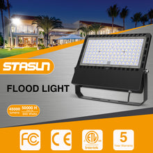 Load image into Gallery viewer, STASUN 𝟯𝟬𝟬𝗪 45000LM LED Stadium Flood Lights, Professional Grade Security Lights - High-Intensity, Energy-Efficient, and Long-Lasting 5000K for Yard, Sports, Street, Outdoor
