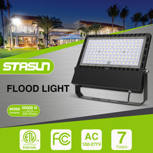 Load image into Gallery viewer, STASUN 300W 45000LM LED Stadium Flood Lights, Professional Grade Security Lights - High-Intensity, Energy-Efficient, and Long-Lasting 5000K for Yard, Sports, Street, Outdoor
