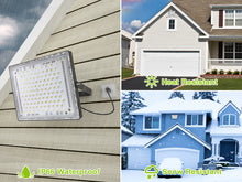 Load image into Gallery viewer, STASUN 300W Flood Lights Outdoor, 30000lm Bright LED Work Light with Plug and Switch, 6000K Daylight White LED Flood Light Outdoor, IP66 Waterproof Security Lights for Yard Garage Stadium
