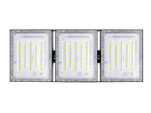 Load image into Gallery viewer, STASUN LED Flood Light Outdoor, 300W 30000lm 3000K Warm White IP66 Waterproof, Commercial Parking Lot Light,3 Heads for Yard Street Stadium House Floodlight Bright Security Lights for Outdoor Area
