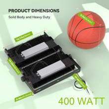 Load image into Gallery viewer, STASUN Pro 2 Series Stadium Lights, 200W / 300W / 400W / 600W / 800W LED Flood Lights Outdoor, 150LM/W, 5000K Daylight, 100-277V, IP66 Waterproof, ETL Certified, Optional Dusk to Dawn (Manual On/Off), for Stadium, Arena, Court, Parking Lot
