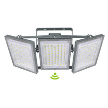 Load image into Gallery viewer, LED Flood Lights Outdoor, 480W 48000LM 6000K Dusk to Dawn Outdoor Lighting with Photocell, IP66 Waterproof, 3 Heads Adjustable Wide Outside Lighting for Parking Lot, Yard, Street, Stadium
