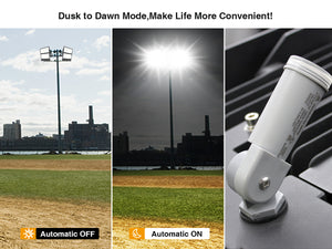 STASUN 600W 90000LM Dusk to Dawn LED Stadium Flood Lights - Photocell, Professional Grade Security Lights, Energy-Efficient, 5000K for Yard, Stadium, Courts, Commercial, Parking Lot