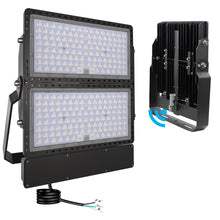 Load image into Gallery viewer, STASUN 600W 90000LM Dusk to Dawn LED Stadium Flood Lights - Photocell, Professional Grade Security Lights, Energy-Efficient, 5000K for Yard, Stadium, Courts, Commercial, Parking Lot
