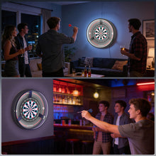Load image into Gallery viewer, STASUN 360° Dartboard Light,White LED Darts Lighting,Dimmable Dart Board Surround Ring Lighting System, 24W 6500K Magnetic Darts Light and Accessories for The Whole Board
