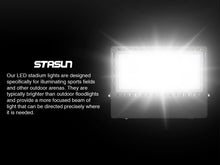 Load image into Gallery viewer, STASUN 𝟮𝟰𝟬𝗪 36000LM LED Stadium Flood Lights, Professional Grade Security Lights - High-Intensity, Energy-Efficient, and Long-Lasting 5000K for Yard, Sports, Street, Commercial, Outdoor
