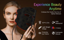 Load image into Gallery viewer, CHICLUX  4-Color LED Red Light Mask with Infrared Therapy - Skin Rejuvenation, Anti-Aging, and Acne Treatment Device - Red, Blue, Orange and Infrared Light Therapy for Home Use - Clinically Proven Skin Care Technology for Youthful, Glowing Skin
