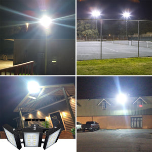 STASUN LED Flood Light Outdoor, 150W 13500lm Outdoor Lighting, 6000K Daylight White, IP66 Waterproof Outside Floodlight Exterior Security Light