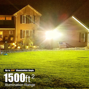 STASUN 150W LED Flood Light, 3000K, Black