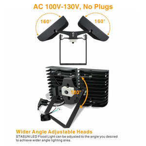 [Dusk to Dawn] STASUN 200W LED Flood Light, 6000K