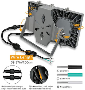 60W LED Flood Ligh 5000K Daylight White