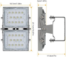 Load image into Gallery viewer, 60W LED Flood Ligh 5000K Daylight White
